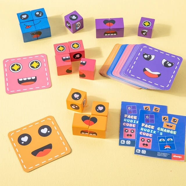 Face Changing Rubik Cubes, 🔥Face Changing Wooden Rubik Cubes🔥 🔥𝗦𝗵𝗼𝗽  𝗡𝗼𝘄:   🛑𝗛𝗶𝗴𝗵𝗹𝗶𝗴𝗵𝘁𝘀: 🔥One Of The Best Product Of The Century, By  Kidsjee